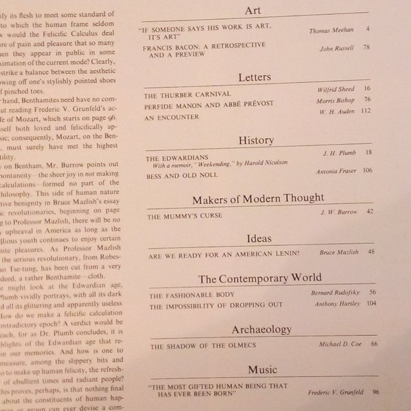 Horizon Book/Magazine Series 1971 - Picture 2 of 9